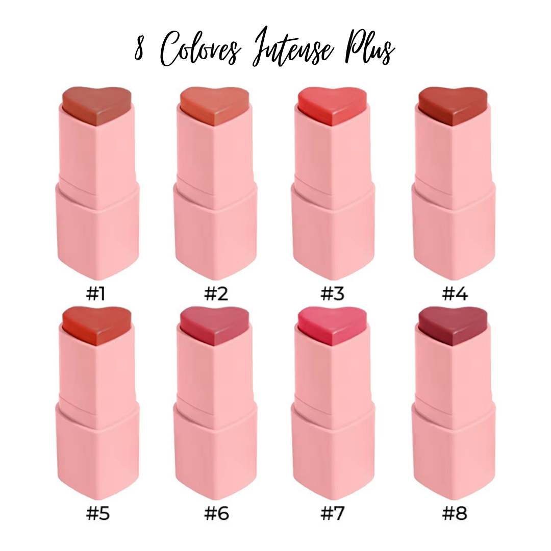 Lapiz labial HeartGlow ♥️ (Pack 5 colores)