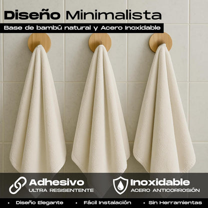 BYSER Ganchos Adhesivos para Pared – Pack de 5