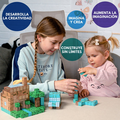 Mundo Magnético 3D, Aprendizaje Montessori El juguete ideal para estas ¡NAVIDADES!🌲