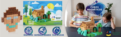 Mundo Magnético 3D, Aprendizaje Montessori El juguete ideal para estas ¡NAVIDADES!🌲